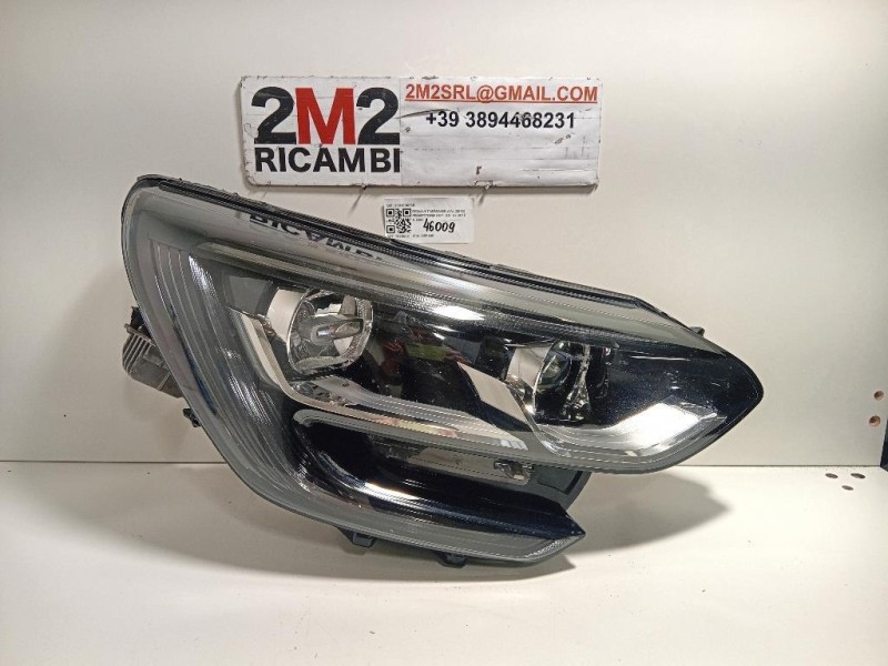 Proiettore ANT DX 260100663R DIFETTI IN FOTO Renault Mégane IV 2016