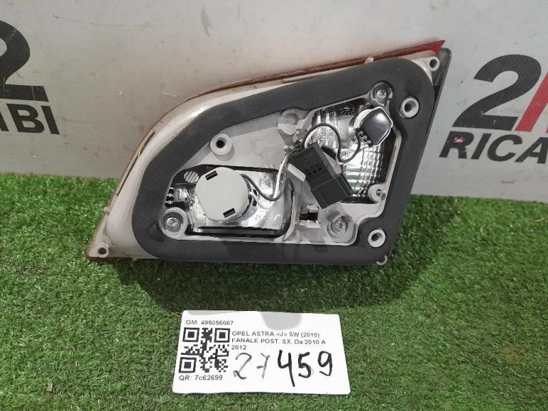 Fanale POST SX 495056087 Opel Astra J SW 2010