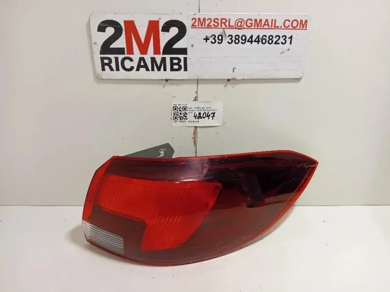 Fanale POST SX 39077375 Opel Astra K 2016