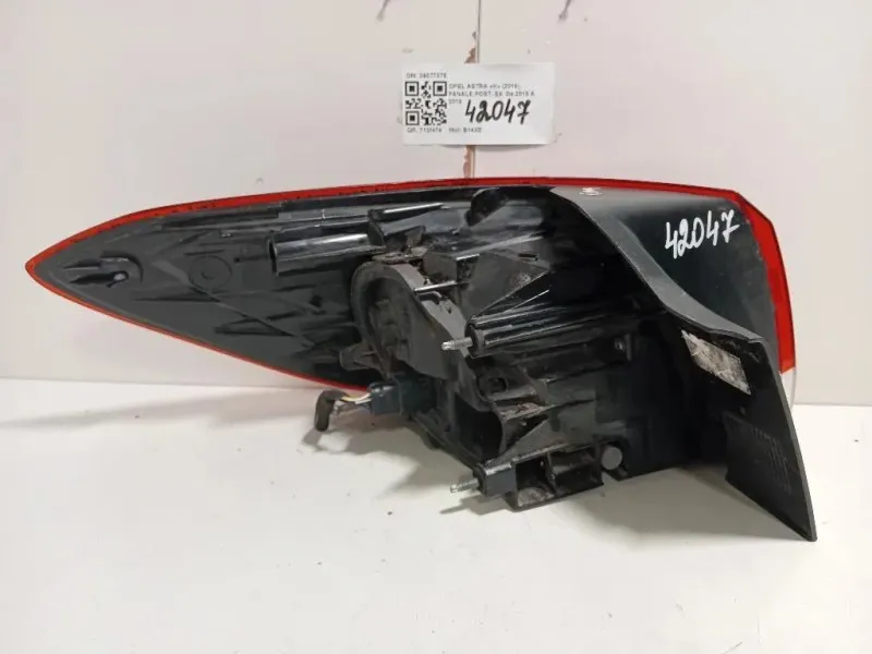 Fanale POST SX 39077375 Opel Astra K 2016