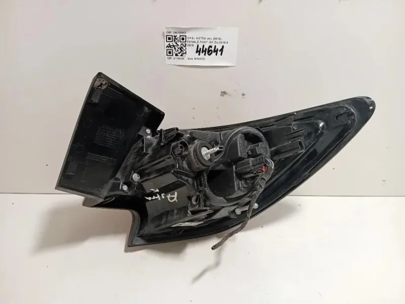 Fanale POST SX 39015943 Opel Astra K 2016