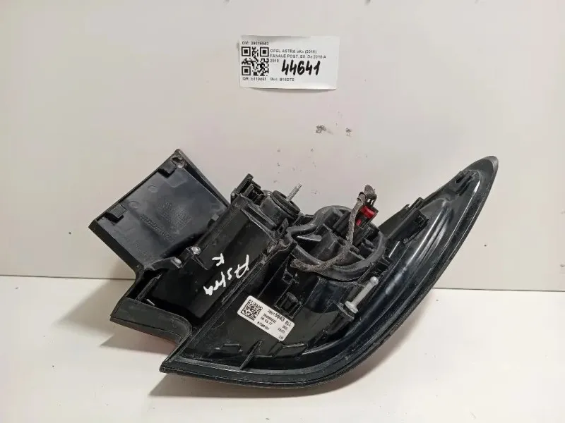 Fanale POST SX 39015943 Opel Astra K 2016