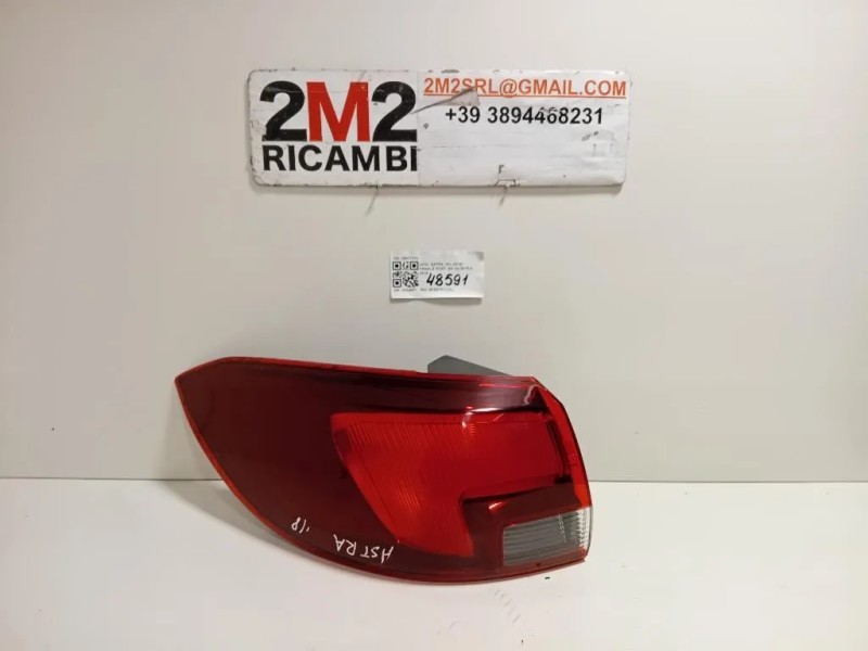 Fanale POST SX 39077374 Opel Astra K 2016