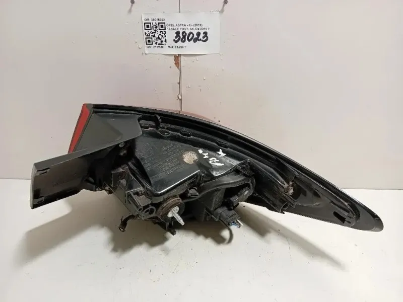 Fanale POST SX 39015943 Opel Astra K 2019