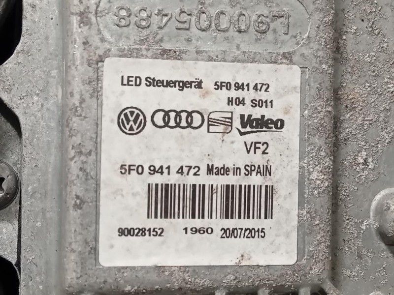 Proiettore ANT DX 5F2941008A Seat LEON 5F1 2013