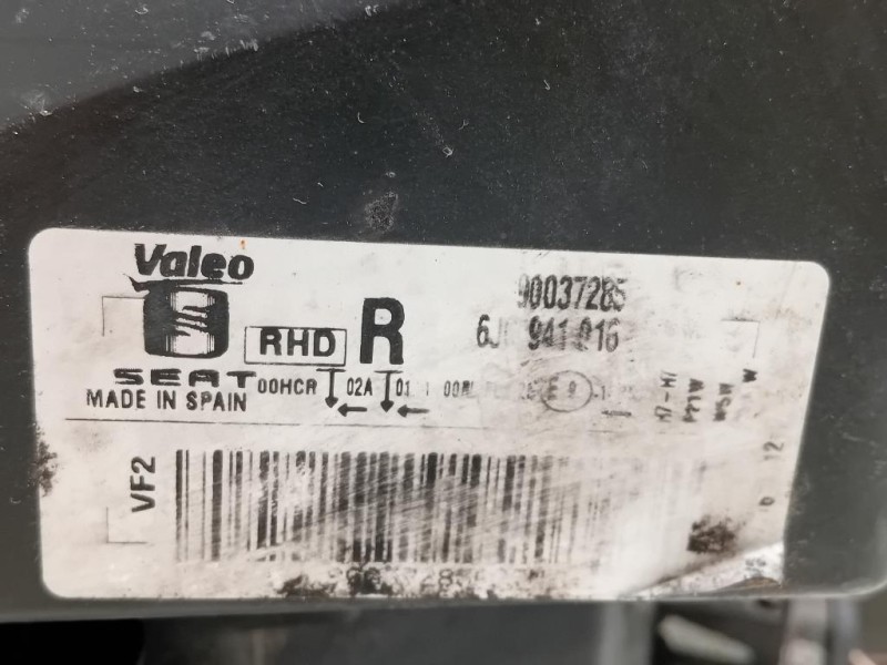 Proiettore ANT DX 6J0 941 016 Seat Toledo KG3 2013