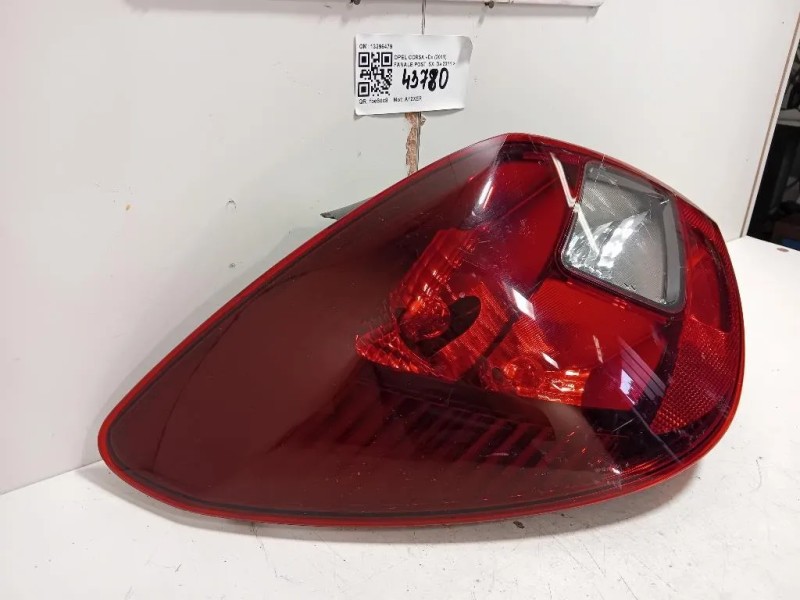 Fanale POST SX 13296479 Opel Corsa D 2011