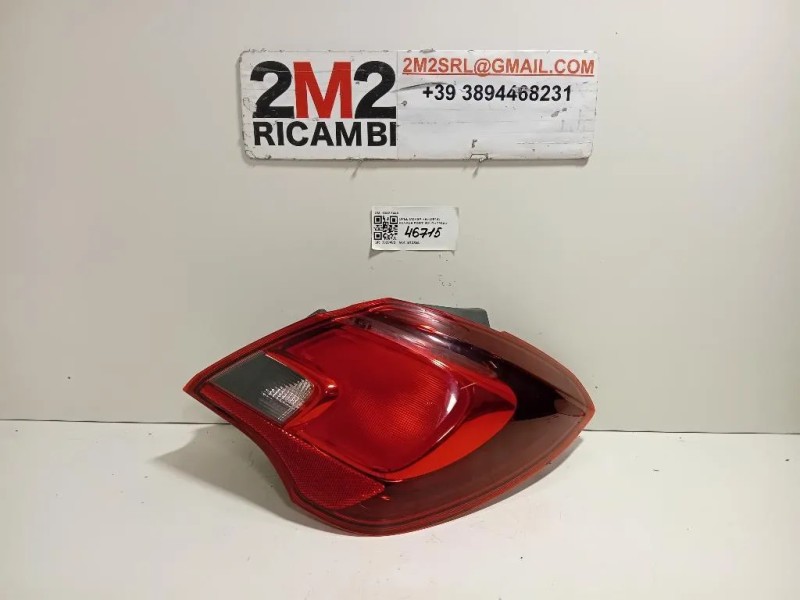 Fanale POST SX 13428448 Opel Corsa E 2014