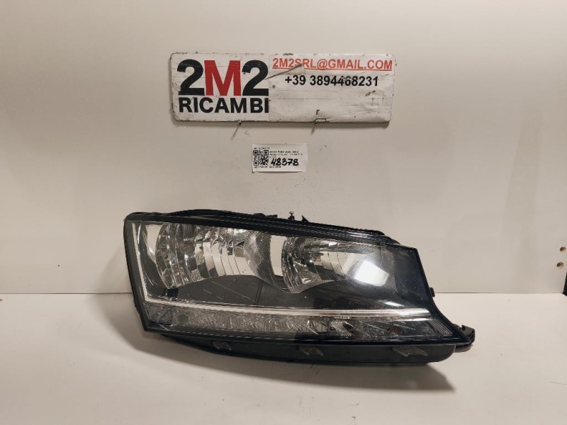 Proiettore ANT DX 6V2941016 Skoda Fabia NJ3 2018
