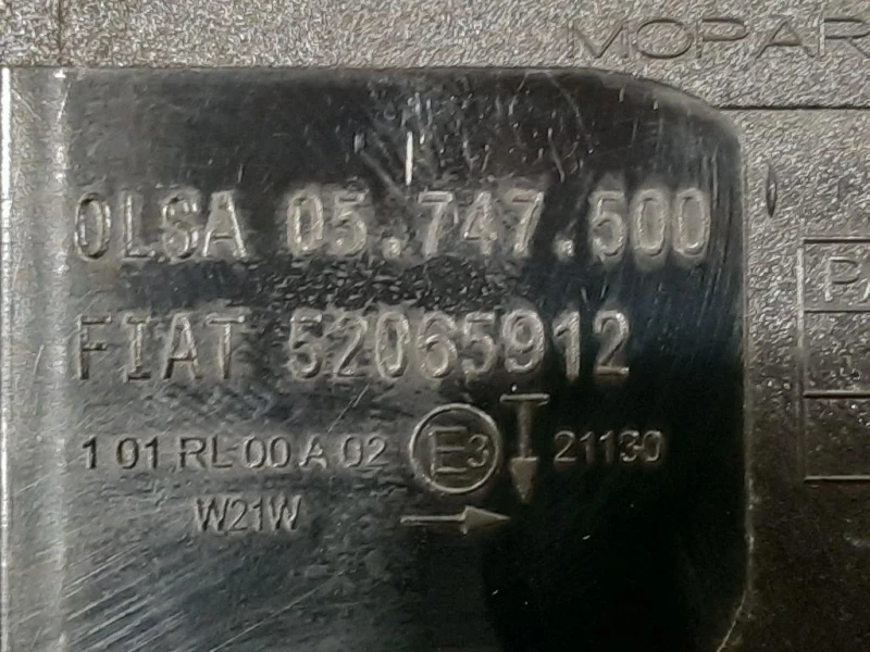 Proiettore ANT SX 52065912 Fiat 500X 2015