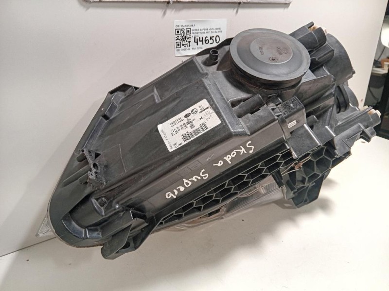 Proiettore ANT DX 3T4941016F Skoda Superb 3V3 2015