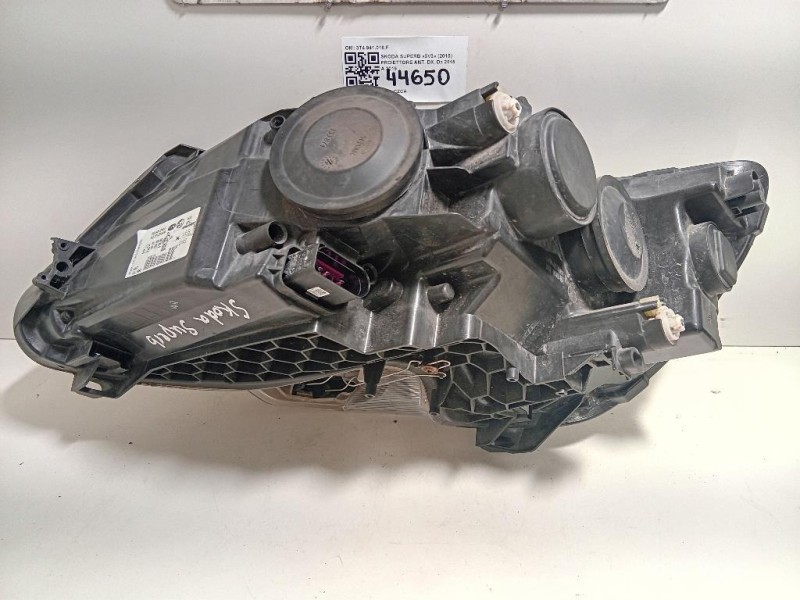 Proiettore ANT DX 3T4941016F Skoda Superb 3V3 2015