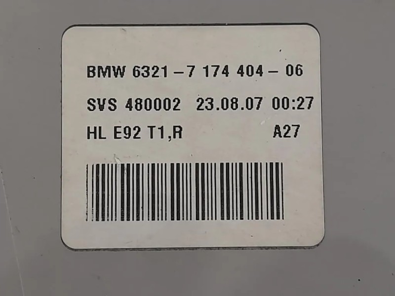Fanale POST SX  Opel Insignia A 2009