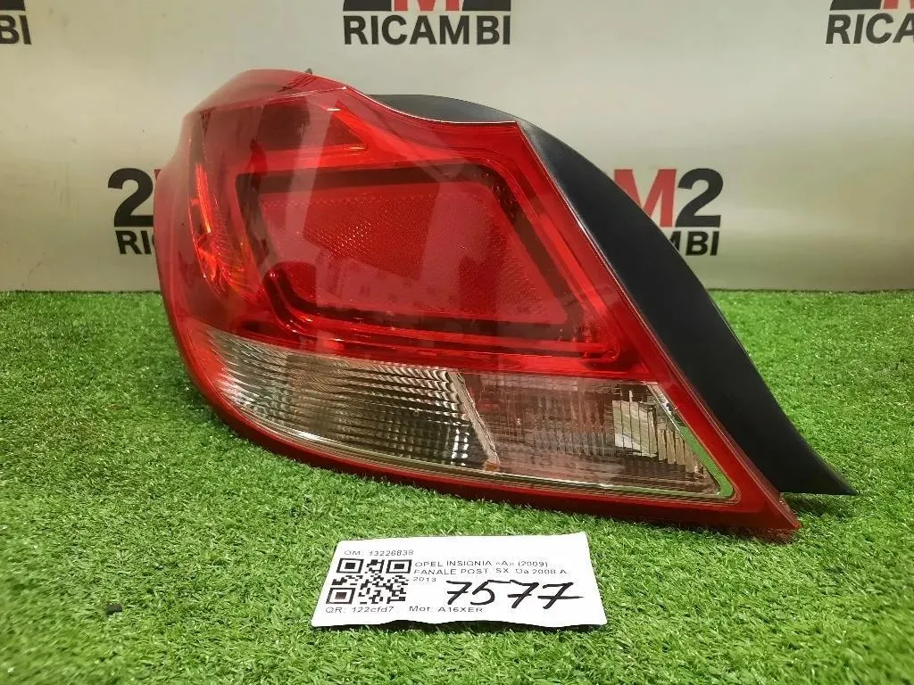 Fanale POST SX 13226838 Opel Insignia A 2009
