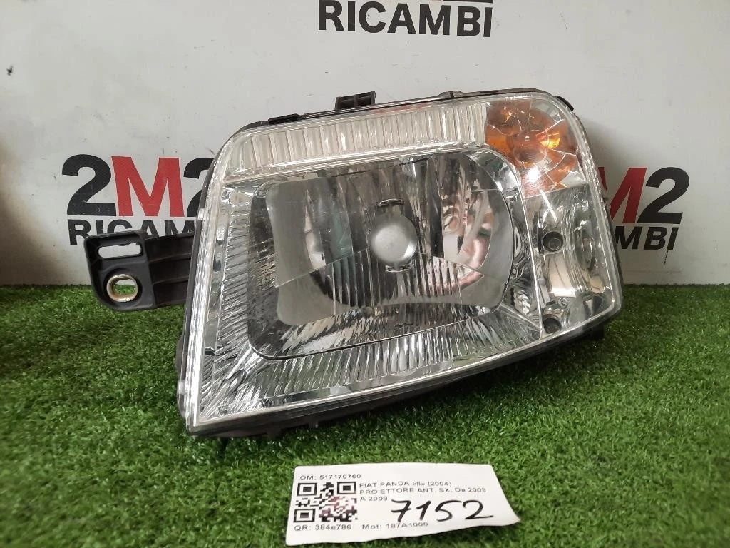 Proiettore ANT SX 517170760 Fiat Panda II 2004