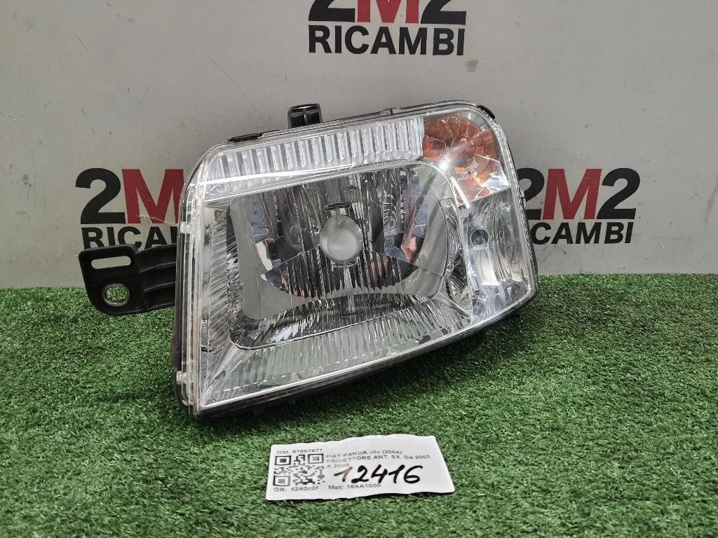 Proiettore ANT SX 51867677 Fiat Panda II 2004