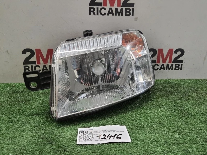 Proiettore ANT SX 51867677 Fiat Panda II 2004