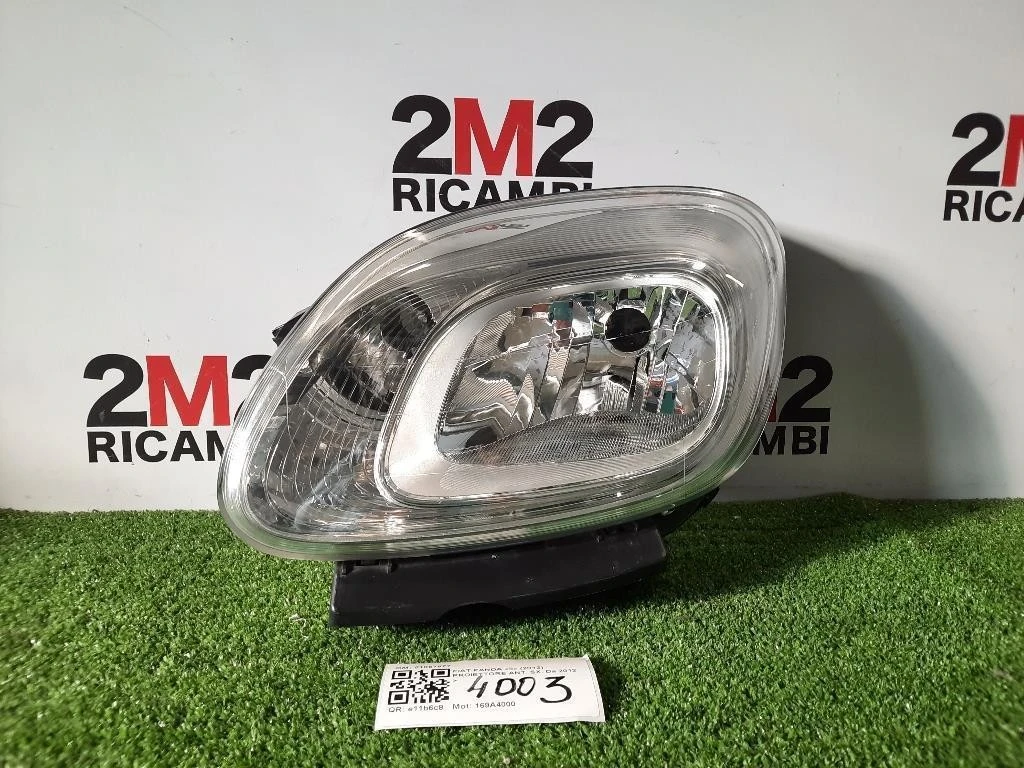 Proiettore ANT SX 51867677 Fiat Panda II 2012