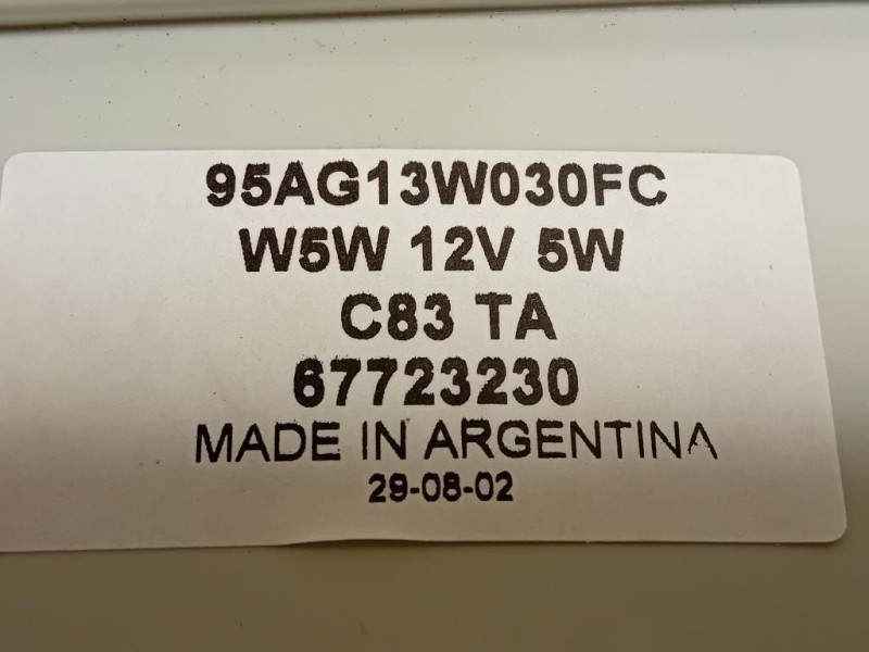 Fanale POST SX 42558888 Opel Mokka 2013