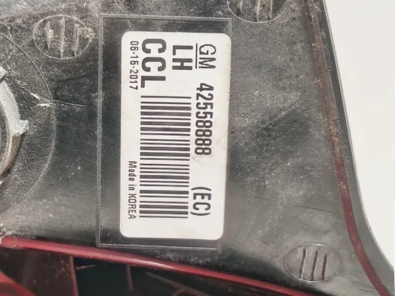 Fanale POST SX 42558888 Opel Mokka 2013