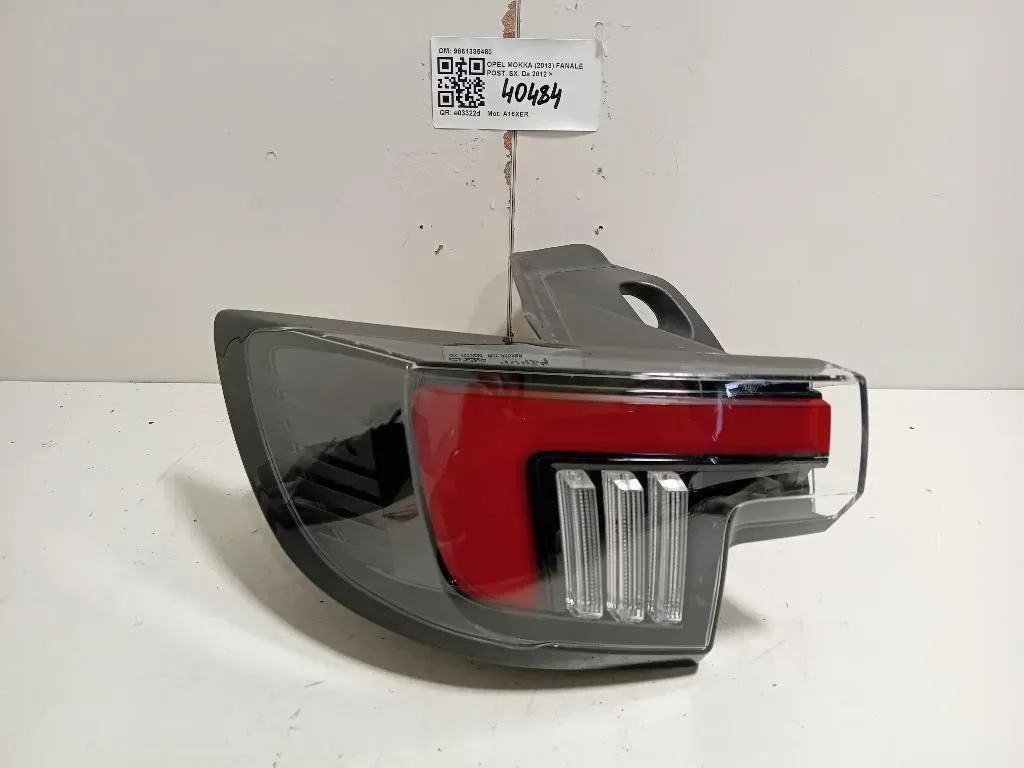 Fanale POST SX 9861335480 Opel Mokka B 2020