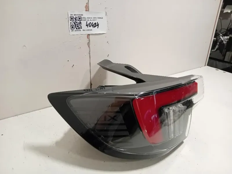 Fanale POST SX 9861335480 Opel Mokka B 2020