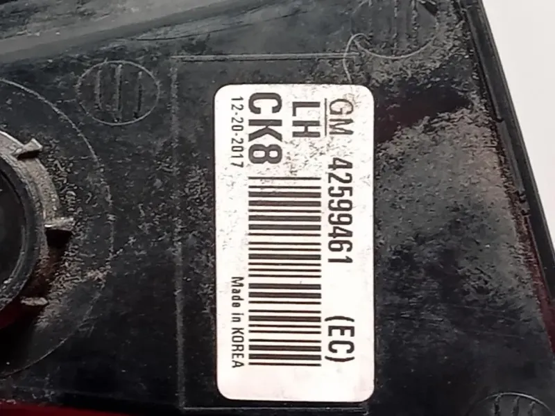 Fanale POST SX 42599461 Opel Mokka X 2016