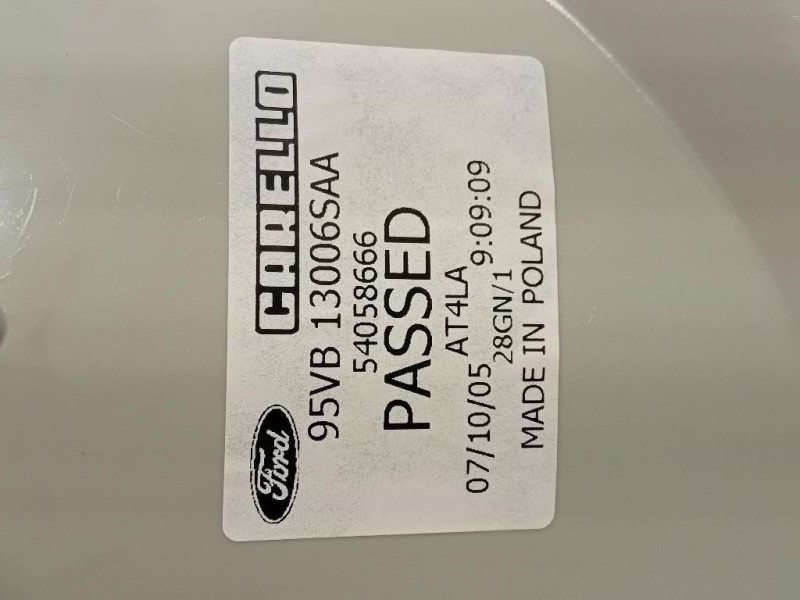 Fanale POST SX 39033312 Opel Zafira C 2012