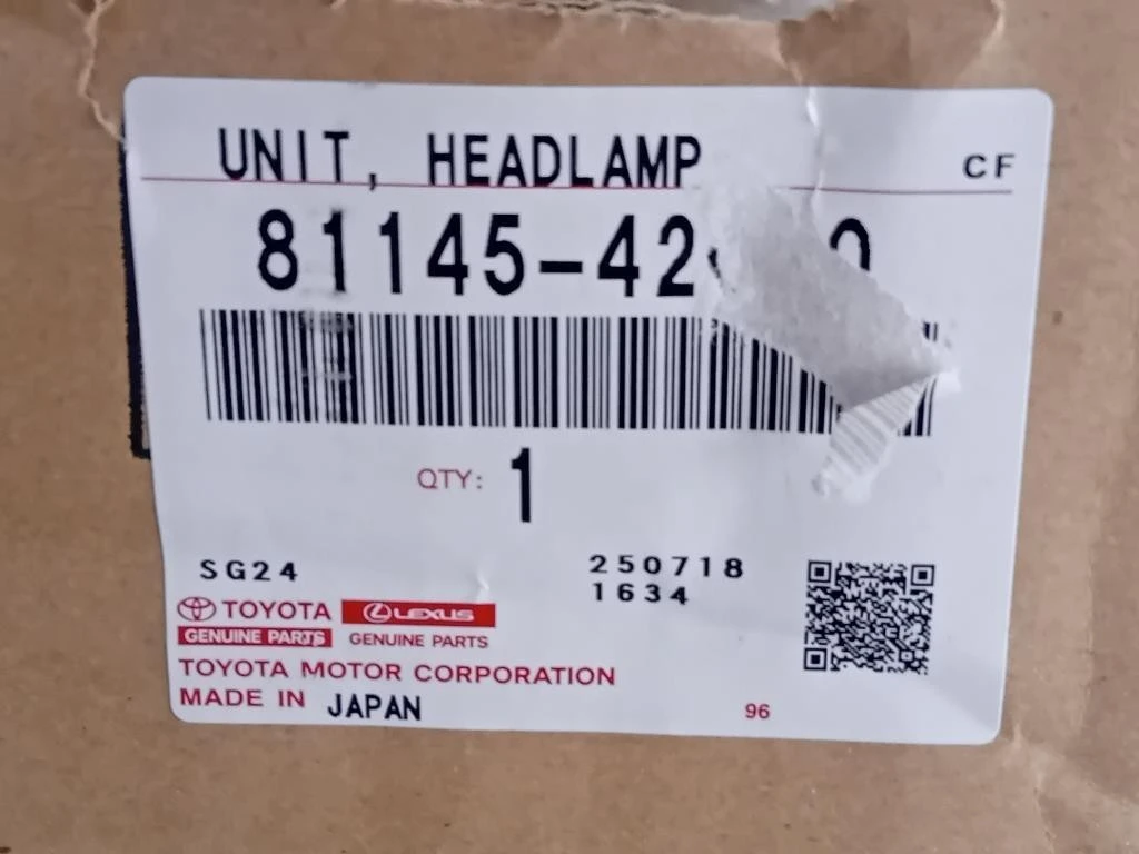 Proiettore ANT DX 8114542840 Toyota RAV 4 V 2018