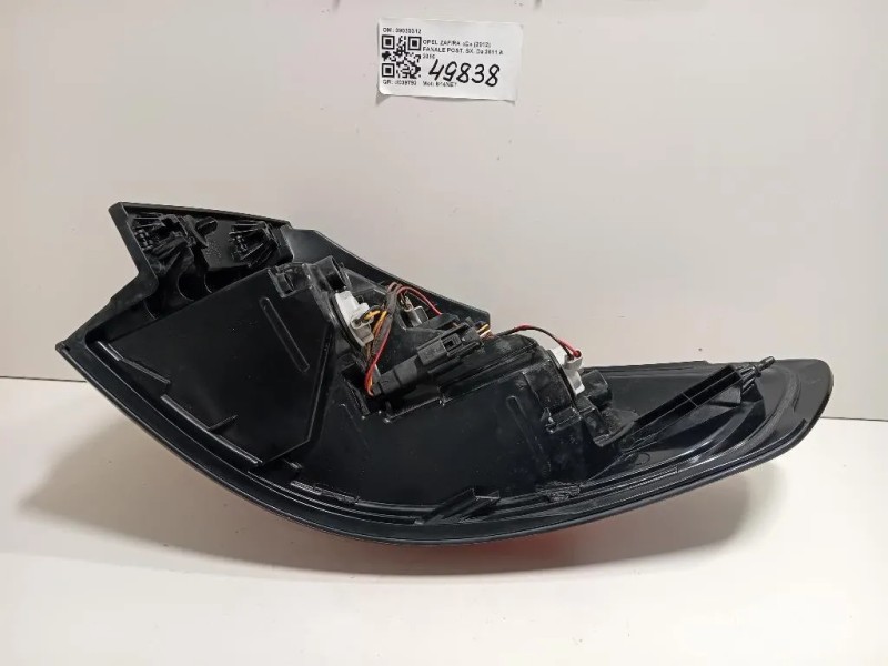 Fanale POST SX 39033312 Opel Zafira C 2012