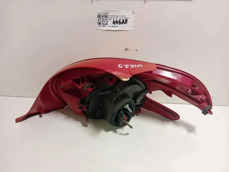 Fanale POST SX 9672628380 Peugeot 208 I 2012