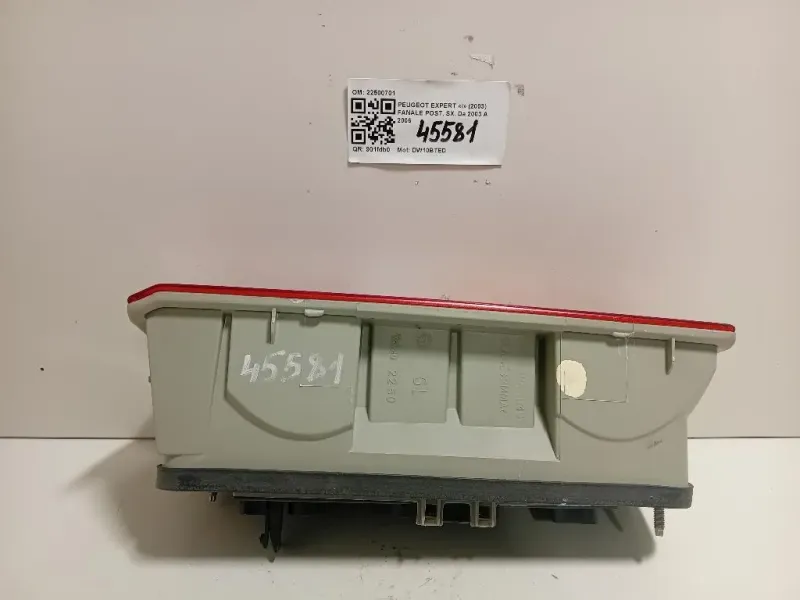 Fanale POST SX 22500701 Peugeot Expert I 2003
