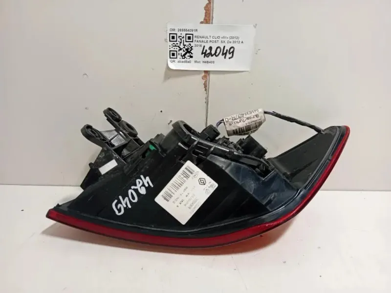 Fanale POST SX 265554091R Renault CLIO IV 2013