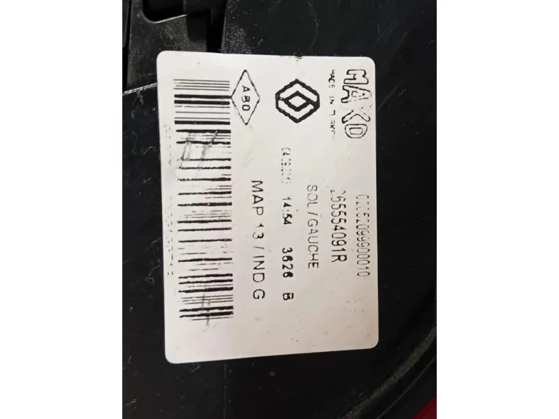 Fanale POST SX 265554091R Renault CLIO IV 2013