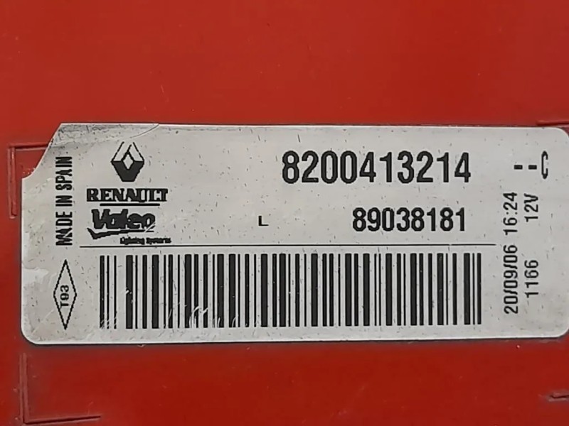 Fanale POST SX 89038181 Renault Mégane II 2003