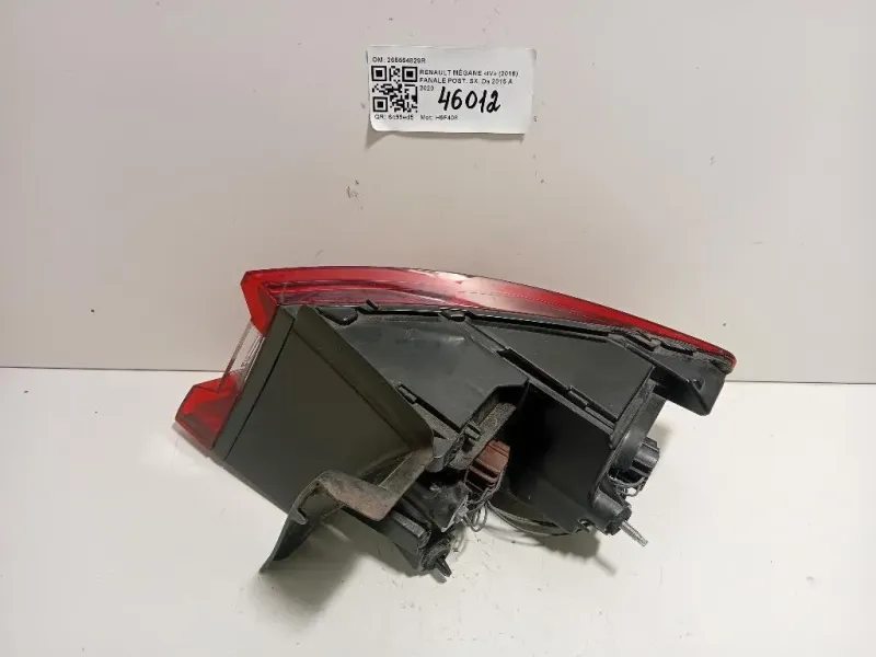 Fanale POST SX 265554829R Renault Mégane IV 2016