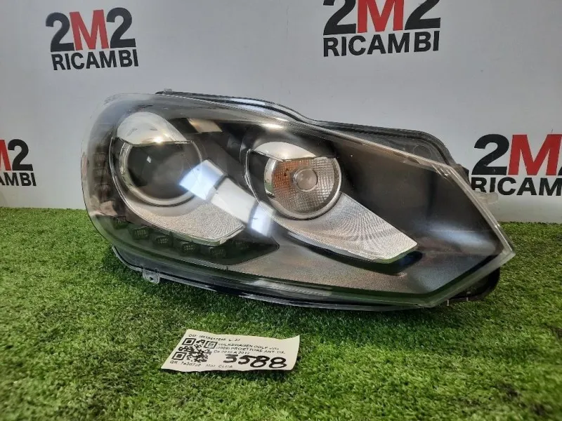 Proiettore ANT DX 5K1941754E PROIETTORE FANALE DESTRO Volkswagen GOLF VI 2009