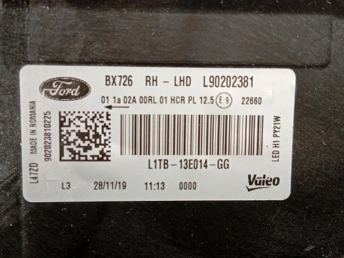 Proiettore ANT SX L1TB-13E014-GG Ford PUMA II 2019