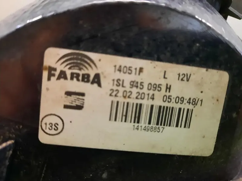 Fanale POST SX 1SL945095H Seat MII 2012