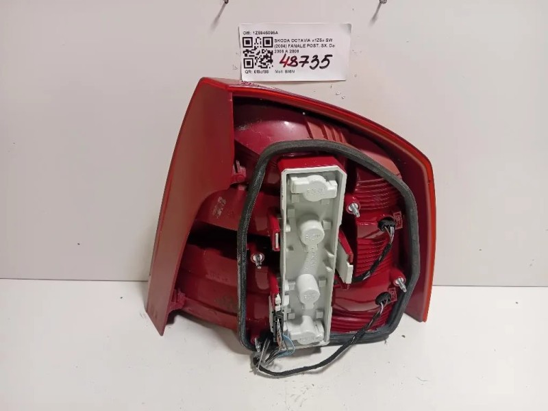 Fanale POST SX 1Z5945095A Skoda Octavia 1Z5 SW 2004