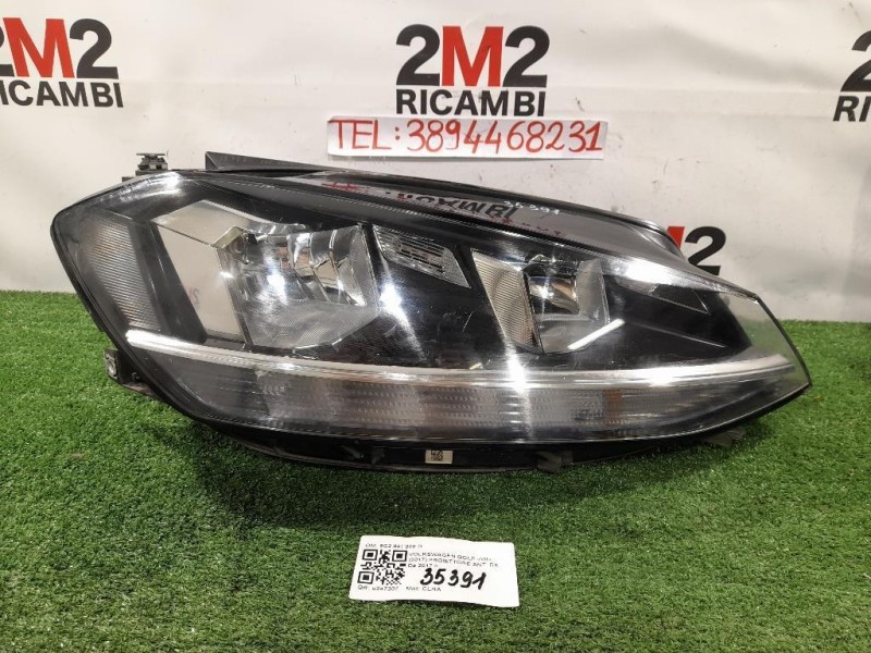 Proiettore ANT DX 5G2 941 006 D Volkswagen GOLF VII 2017