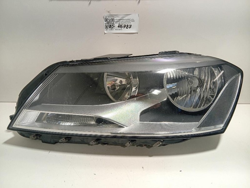 Proiettore ANT DX 90003374 Volkswagen Passat VI Variant 2011