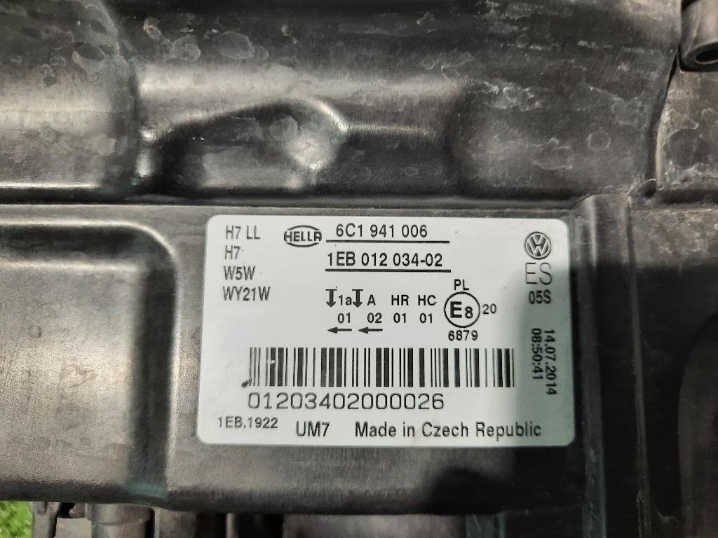 Proiettore ANT DX 6C1941006B Volkswagen POLO VI 2014