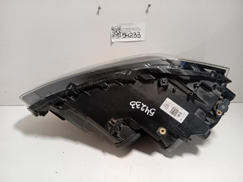 Proiettore ANT DX 2G1941006 Volkswagen POLO VII 2017