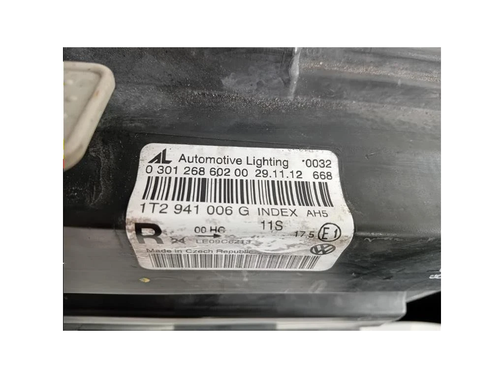 Proiettore ANT DX 1T2 941 006 G Volkswagen Touran III 2010