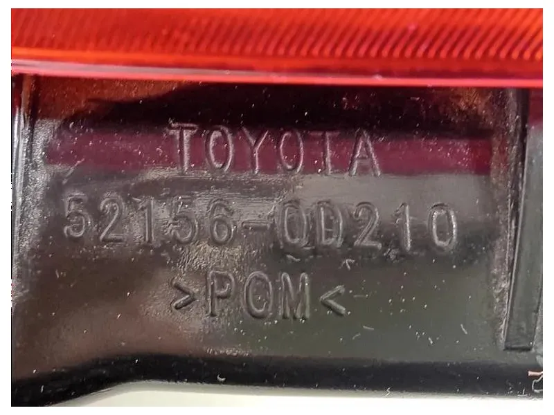 Fanale POST SX 52156-0D210 Toyota Yaris IV 2017