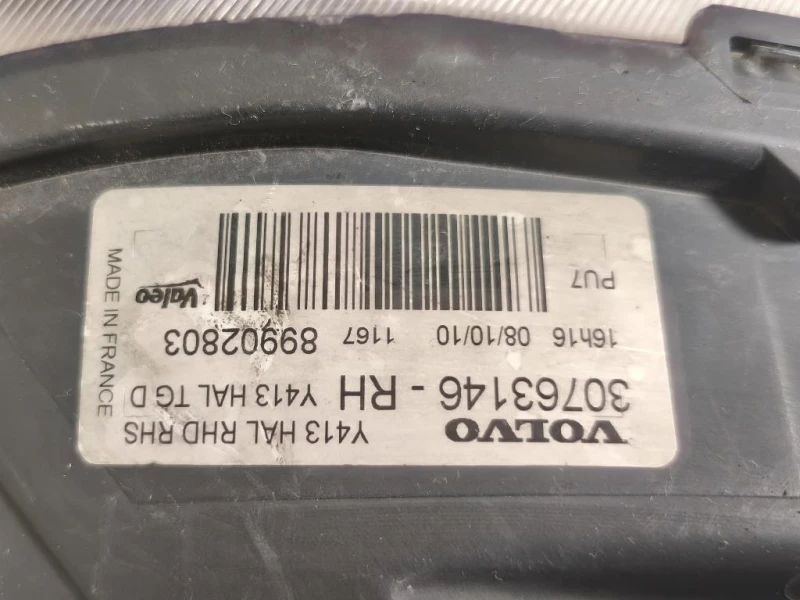 Proiettore ANT DX 30763146 Volvo XC60 I 2009