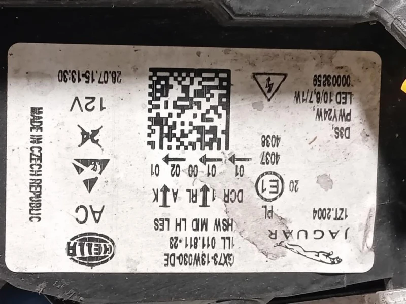 Proiettore ANT SX GX73-13W030-DE Jaguar XE 2015