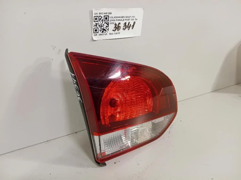 Fanale POST SX 5K0945259 Volkswagen GOLF VI 2009