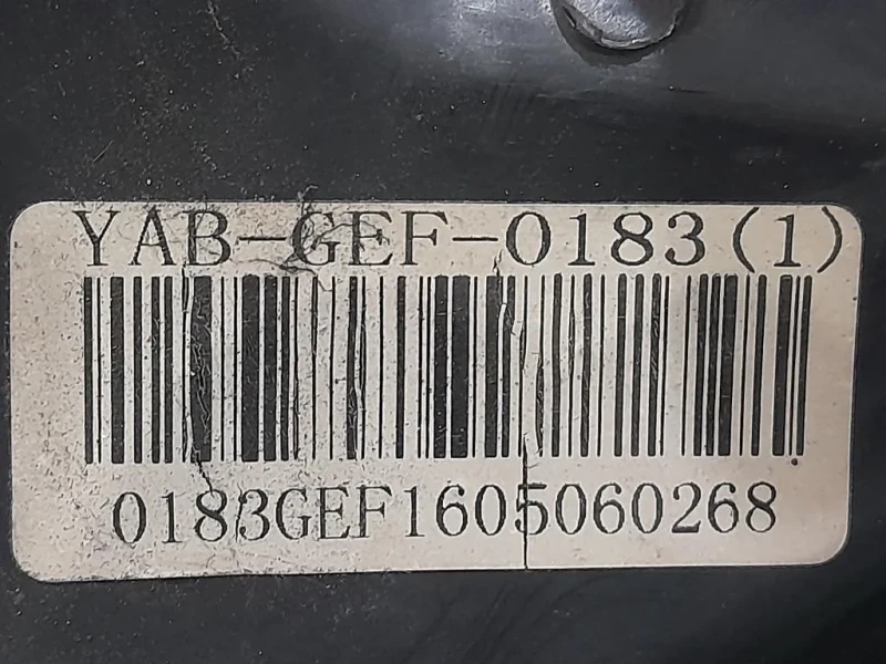 Fanale POST SX 0183GEF Volkswagen GOLF VI 2009